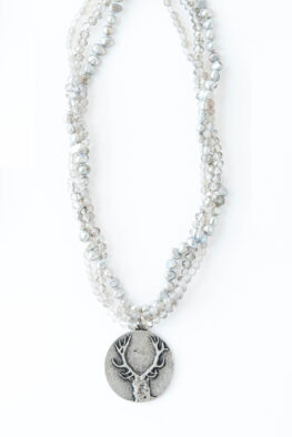 1210 3-Strang Kette silber