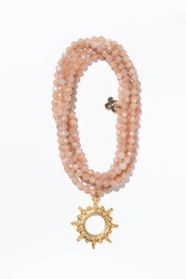 1514M NECKLACE SANA SUN desert
