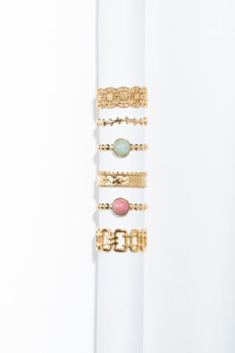 R150 RINGSET PALIDA 6 pcs.