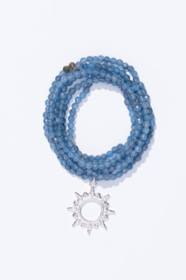 1514M NECKLACE SANA SUN blue