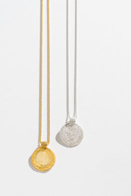 F193 BALL NECKLACE COIN