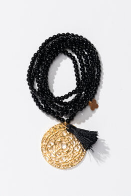 1514M NECKLACE SANA black