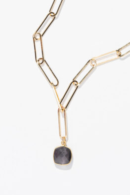 F181S NECKLACE PATI gray