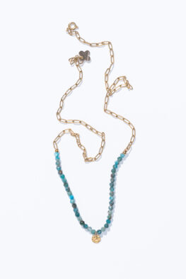 N382 KETTE / ARMBAND EMILIA türkis