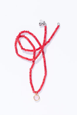 1513D NECKLACE SANA red