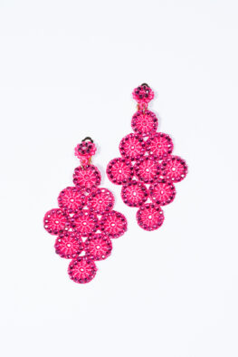 E583 OHRCLIP LIANA pink