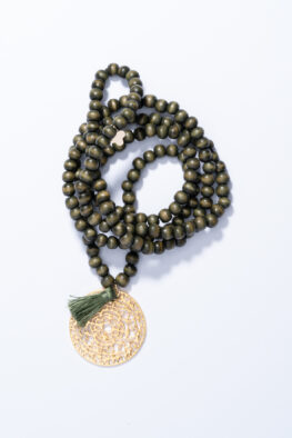 N329 HOLZKETTE ADORA oliv