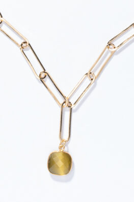 F181S NECKLACE PATI olive