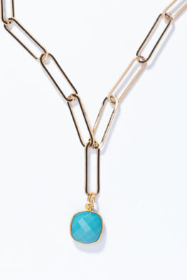 F181S NECKLACE PATI turquoise