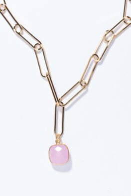 F181S NECKLACE PATI rose
