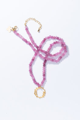 1513M NECKLACE SANA mauve
