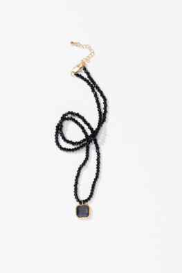 N589 NECKLACE TADEA BLACK