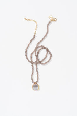 N589 NECKLACE TADEA SMOKE