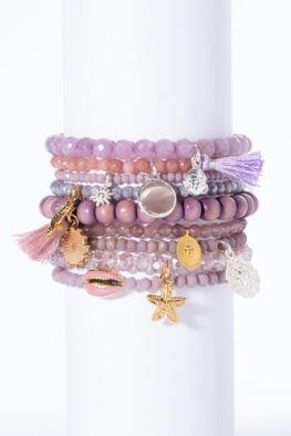 1540 ARMBANDSET mauve
