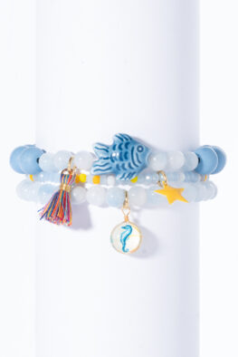 A645 ARMBANDSET FINJA bleu
