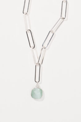 F181S NECKLACE PATI aqua/s
