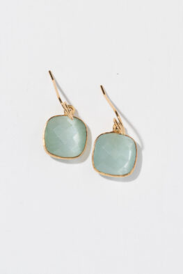 E222 OHRRING PATI aqua/g