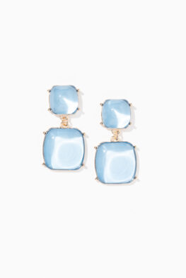 E667 OHRRING LOANA bleu