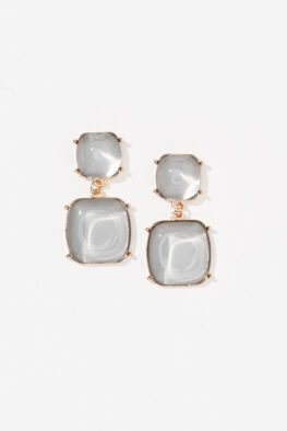 E667 OHRRING LOANA gray