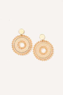 E658 OHRRING MARENA creme