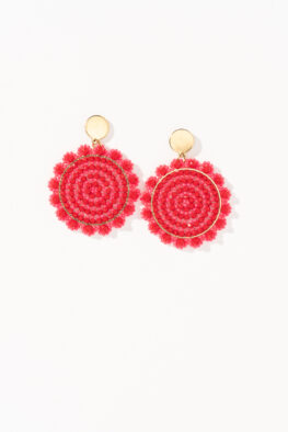 E658 OHRRING MARENA pink
