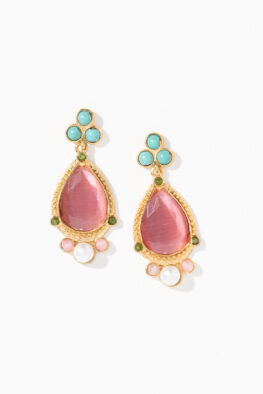 E696 Earring BEATA pink