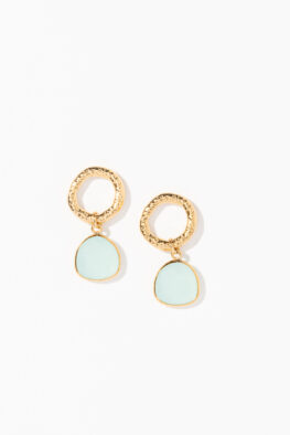 E602 OHRRING TRIA aqua