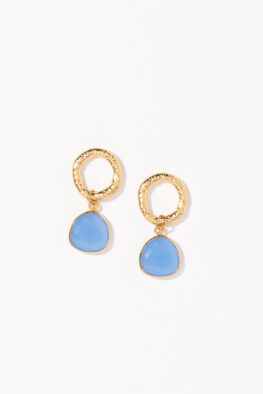 E602 OHRRING TRIA bleu