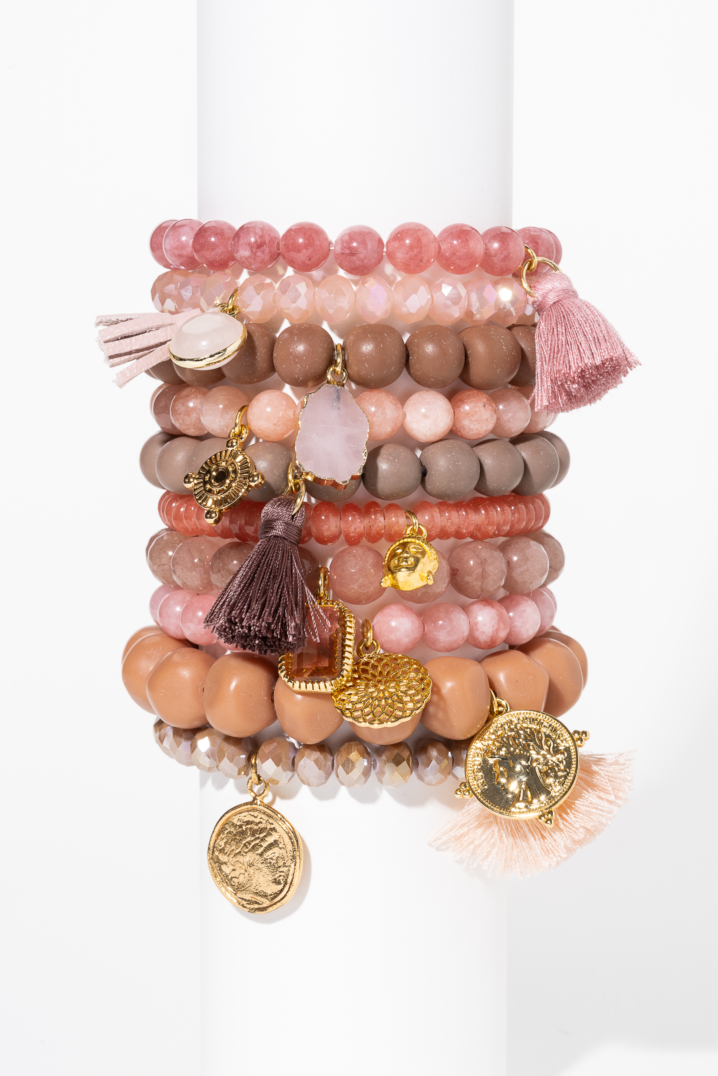 1434 ARMBANDSET POPPY rosewood