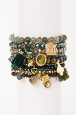 1540 ARMBANDSET OLIV