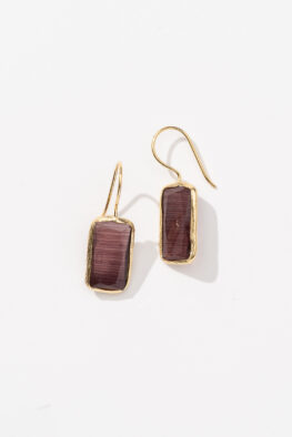 E756 EARRING NALA marsala
