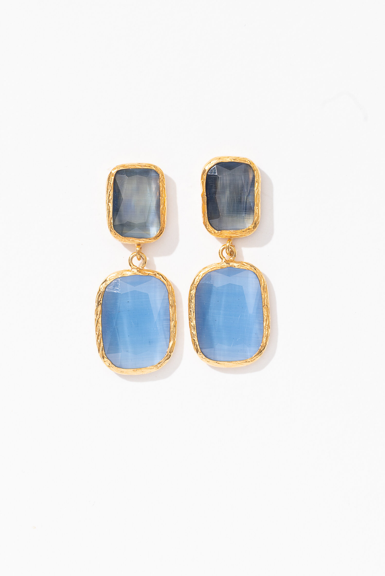 E718 OHRRING FINE blau