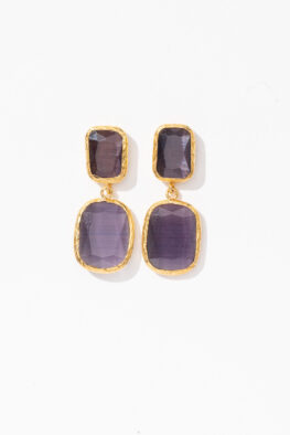 E718 OHRRING FINE violett