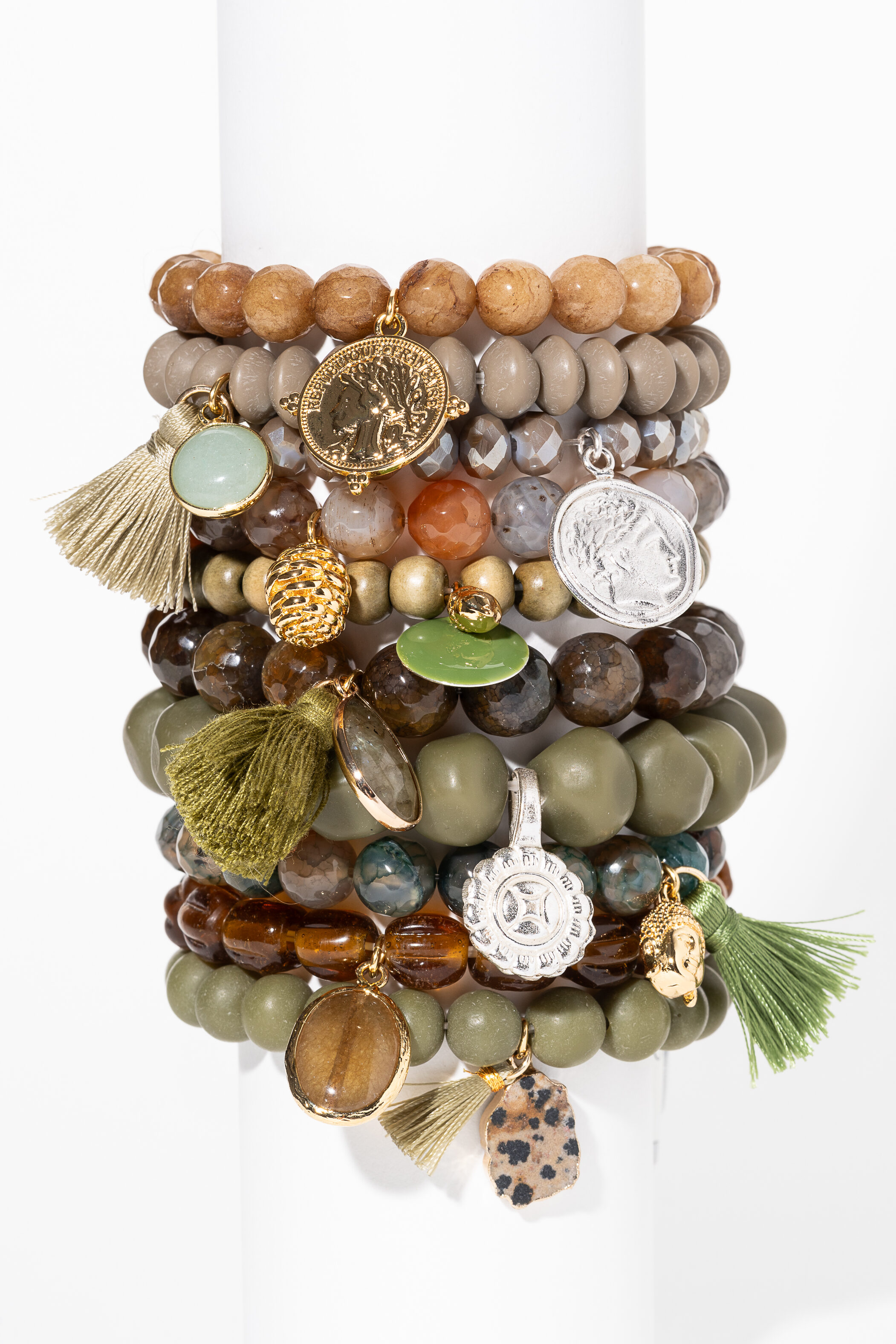1434 ARMBANDSET POPPY moos