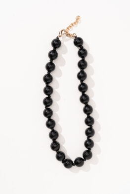 N728 NECKLACE FRANKA BLACK