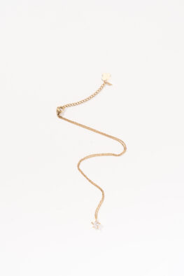 F740 KETTE STERN KRISTALL