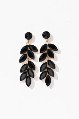 E539 EARRING KATINA BLACK