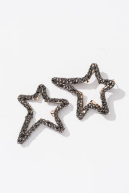 E717 OHRRING STAR SCHILF