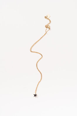 F740 KETTE STERN schwarz