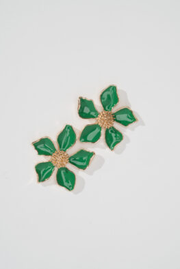 E844 EARRING LIDIA GREEN
