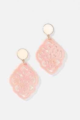 E795 EARRING RONJA PEACH