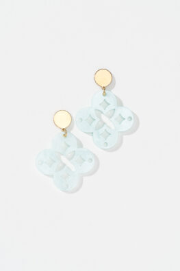 E896 EARRING LUCY BLEU