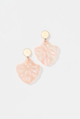 E897 EARRING ISRA PEACH