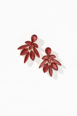 E654 EARRING TUANA ROSEWOOD