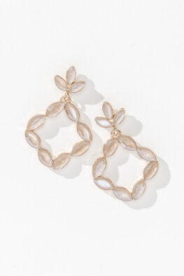 E855 EARRING CLAUDI TAUPE