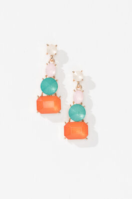 E851 EARRING NICKY COLORFUL