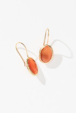 E813 EARRING VICKY ORANGE