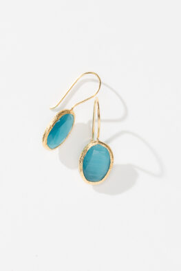 E813 EARRING VICKY TURQUOISE