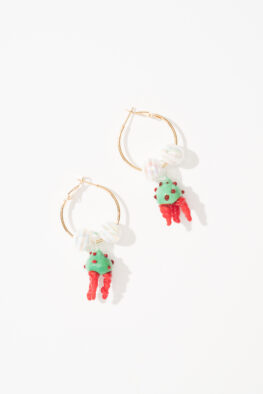 E825 EARRLING MARLA JELLYFISH