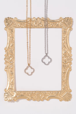 F877 NECKLACE MONA FLOWER
